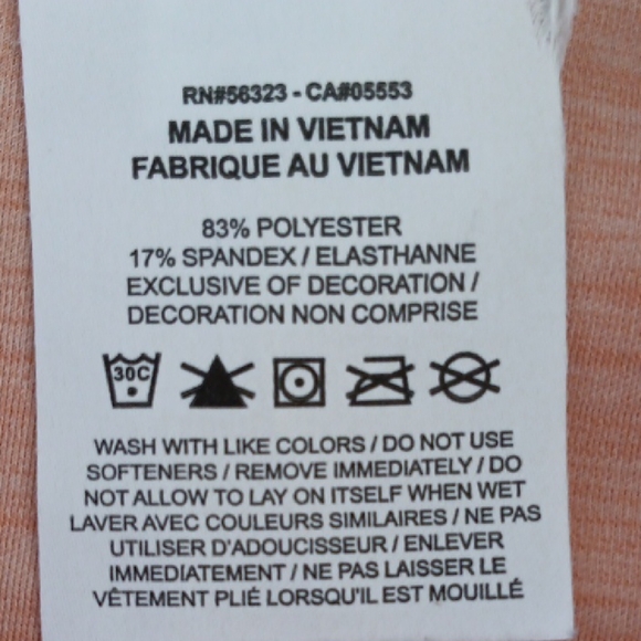 Nike Kids Soft Pink Leggings. #305 - Picture 7 of 7